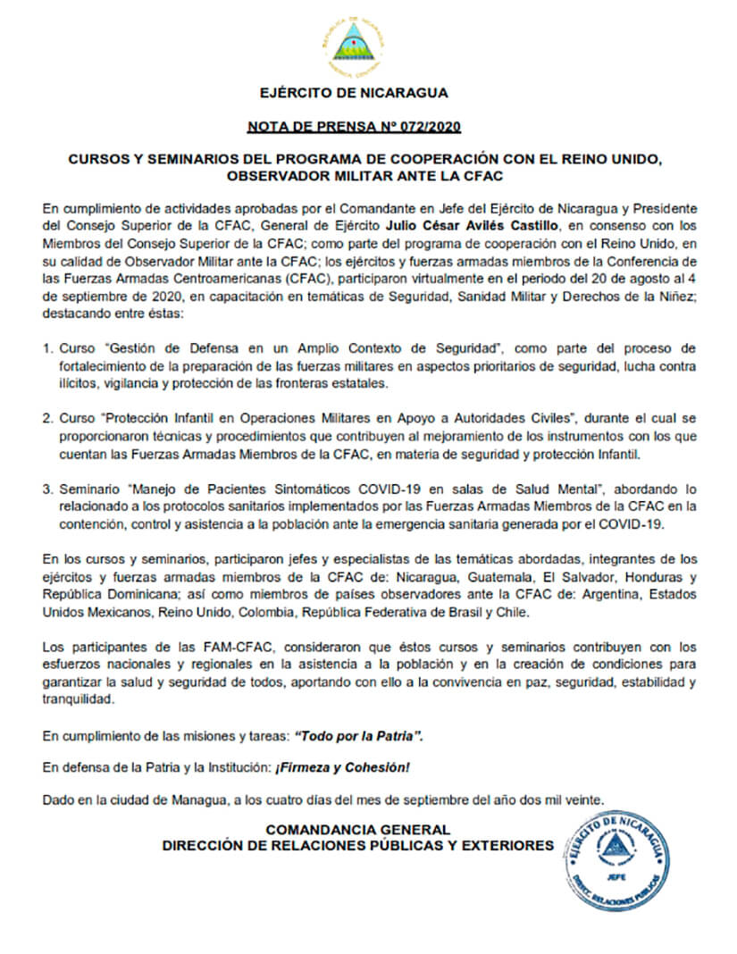 ejercito-de-nicaragua-en-cursos-seminarios-cooperacion-reino-unido